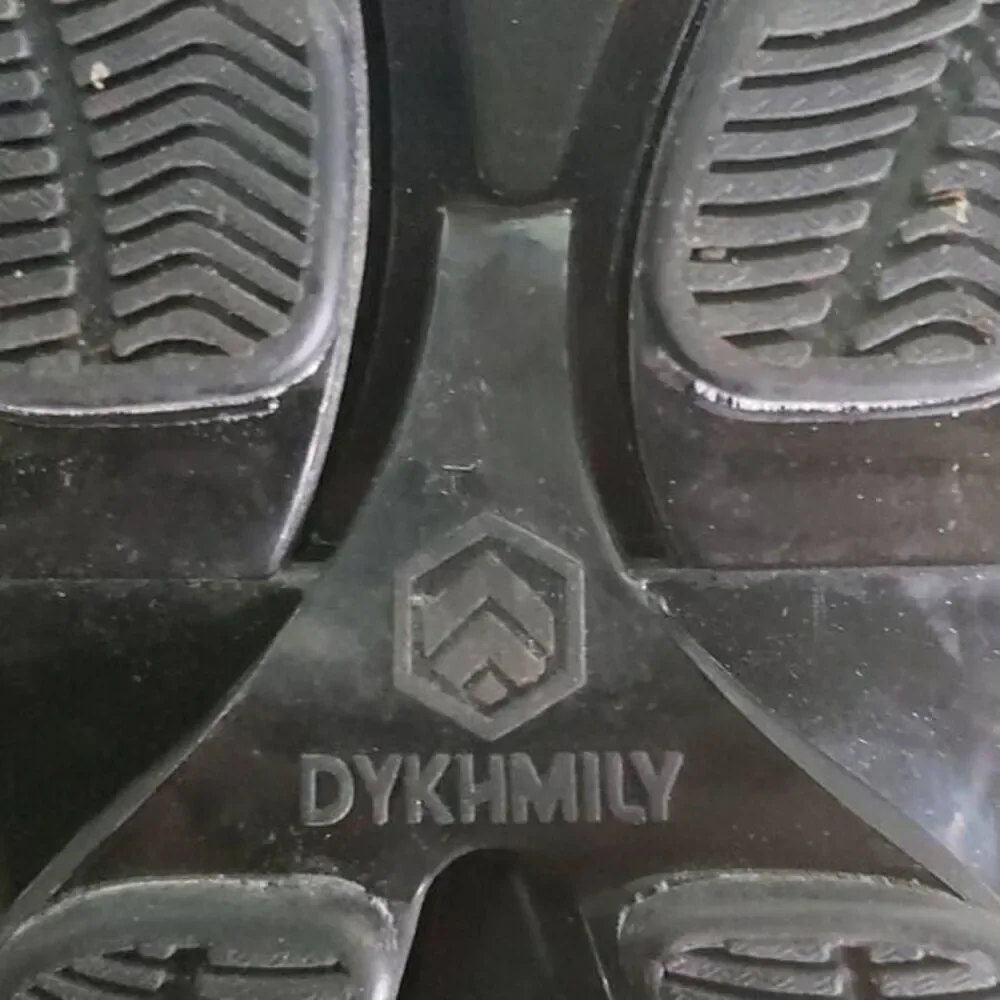 Dykhmily Unisex Black Steel‎ Toe Sneakers Safety Shoes Size 8.5 Men 10.5 Women
